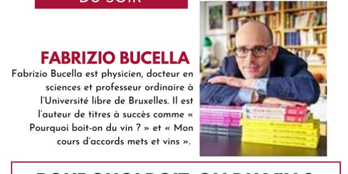 Conférence de l'Alliance Française : Pourquoi boit-on du vin ? 