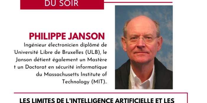 Conférence de l'Alliance Française : LES LIMITES DE L'INTELLIGENCE ARTIFICIELLE ET LES CONTRADICTIONS DE L'INTELLIGENCE HUMAINE ?