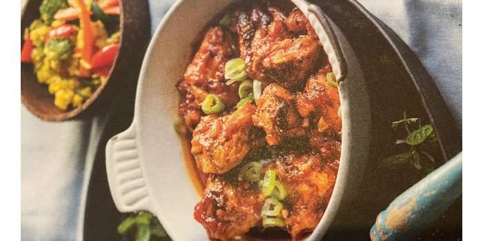 Ce soir on cuisine : Un poulet tropical et son riz épicé