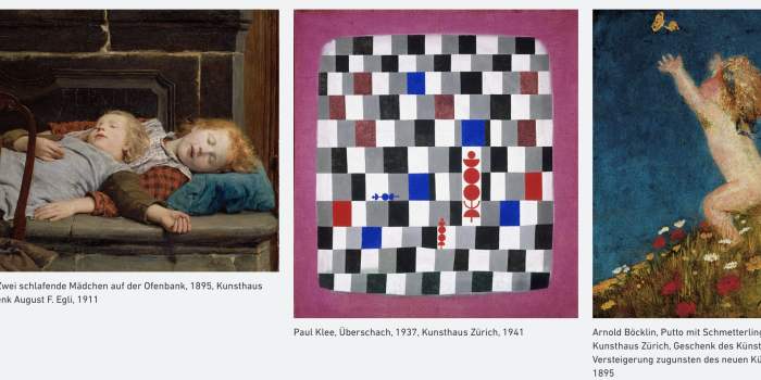 à la découverte de la peinture suisse au Kunsthaus
