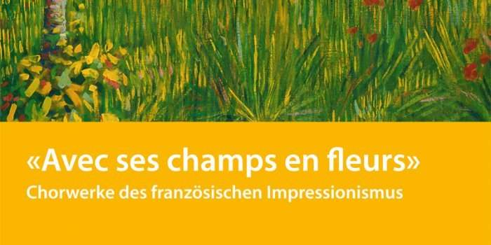 Concert de Ars Cantata Zürich "Avec ses champs en fleurs" 