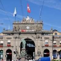 La gare de Zürich et le Kreis 4