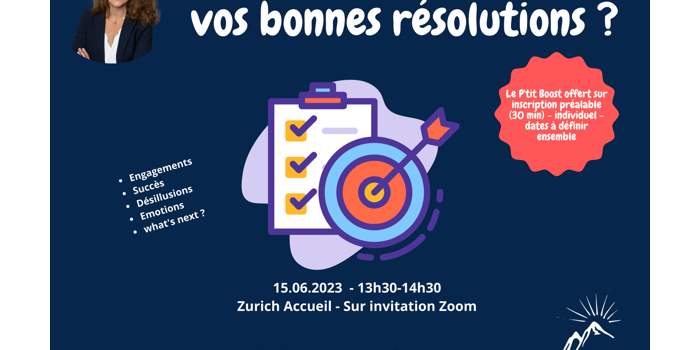 ANNULE - Atelier coaching : et si on faisait le bilan ?