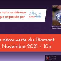  Le diamant, conférence gemmologique - Vendredi 26 novembre 2021 10:00-11:00