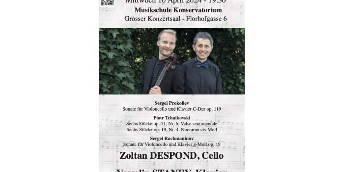 Places gratuites pour un concert au Conservatoire de Zurich 