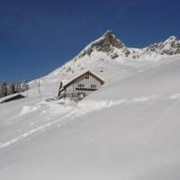 Les dernières raquettes de la saison à la Drüesberghütte !!