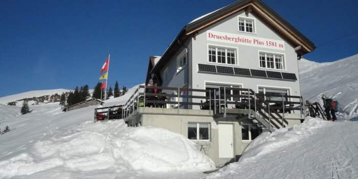 Randonnée sur la neige à Druesberghütte