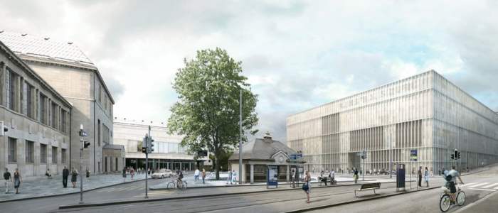 27/06 - Visite du chantier du nouveau bâtiment du Kunsthaus de Zurich, 27 juin 2020 à 12h