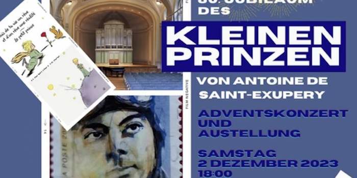 Concert de l'Avent au Conservatoire de Zurich : spectacle musical "Le petit Prince" de Saint Exupéry 